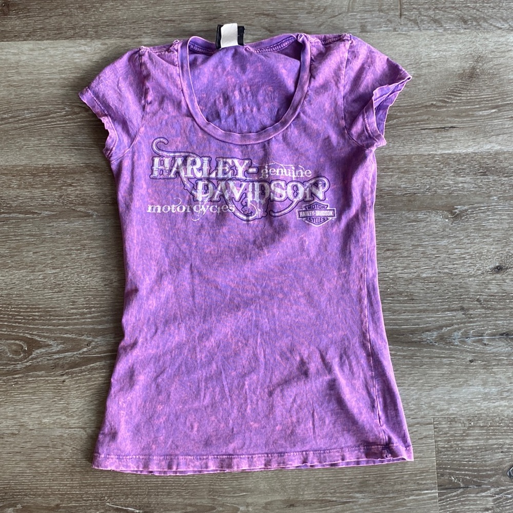 Harley Davidson’s women’s size s Purple T-shirt